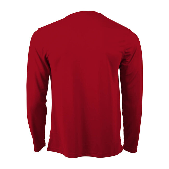 Basic sweater sport heren rood