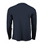 Basic sweater sport heren navy blauw