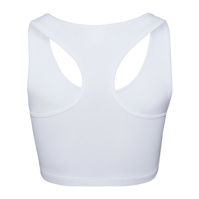 Basic beha top sport dames wit