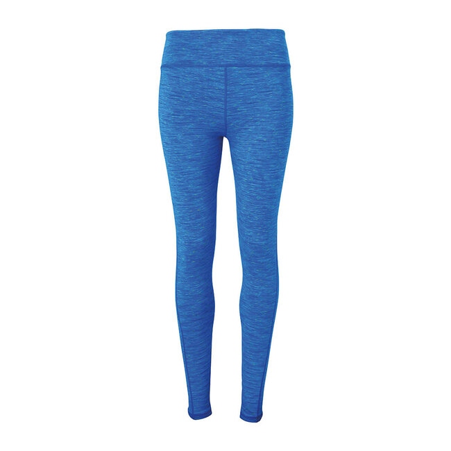 Premium legging sport dames exotisch blauw