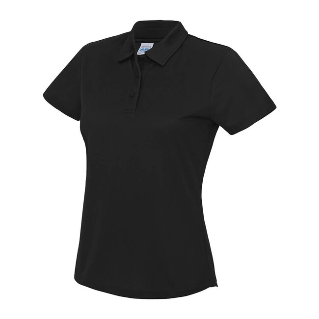 Basic polo sport dames zwart