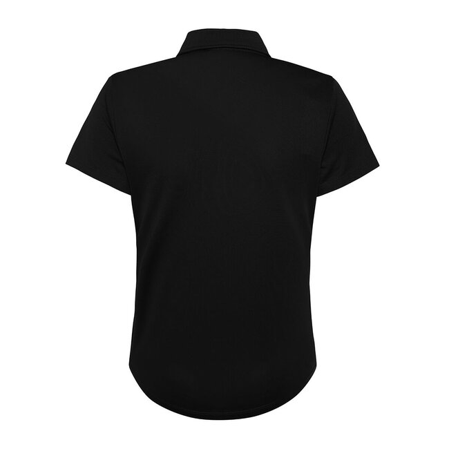 Basic polo sport dames zwart