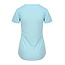 Basic T-shirt sport dames baby blauw