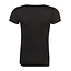 Basic T-shirt sport dames zwart