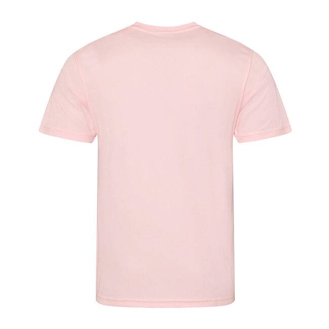 Basic T-shirt sport heren roze
