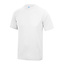 Basic T-shirt sport heren wit