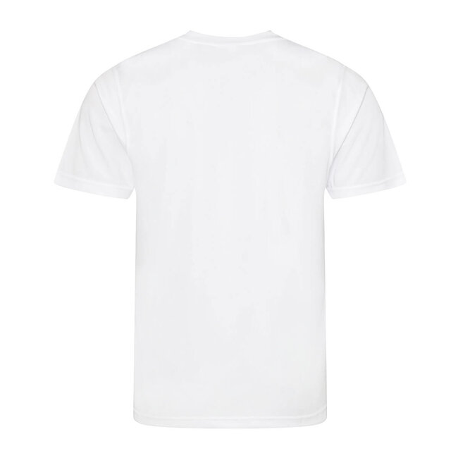 Basic T-shirt sport heren wit