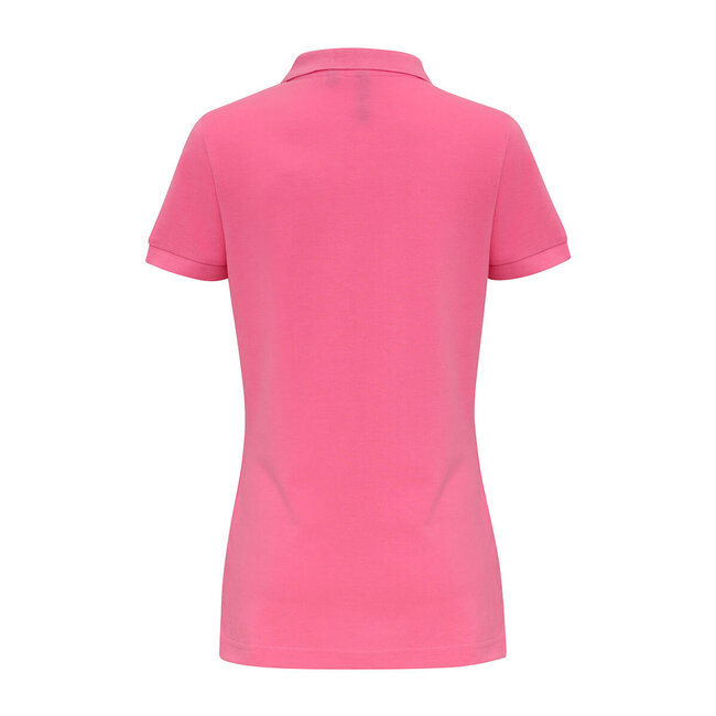 Basic polo dames roze