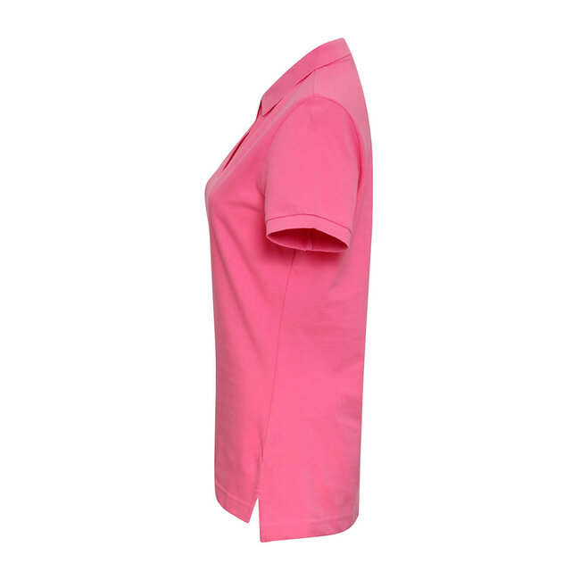 Basic polo dames roze