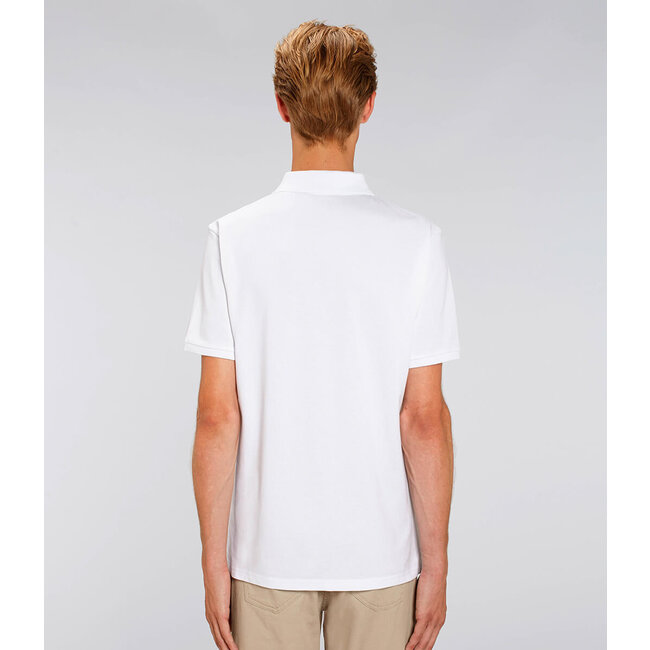 Premium Polo Heren Wit - Extra dik materiaal