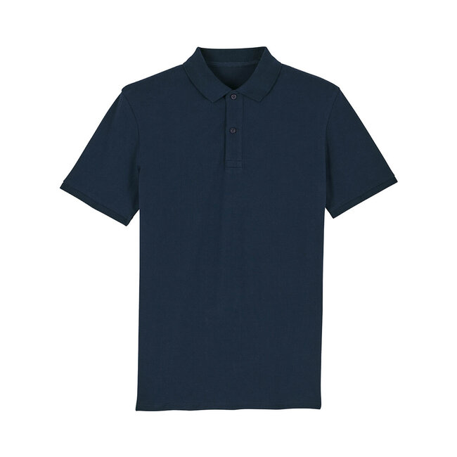 Premium Polo Heren Navy Blauw - Extra dik materiaal