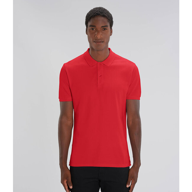 Premium Polo Heren Rood - Extra dik materiaal
