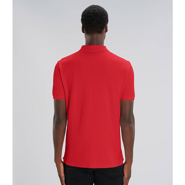 Premium Polo Heren Rood - Extra dik materiaal