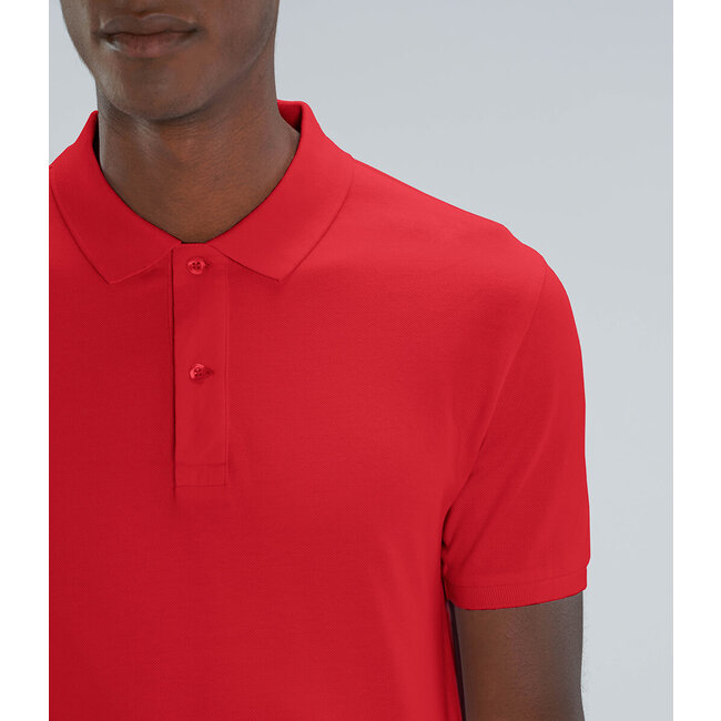 Premium Polo Heren Rood - Extra dik materiaal