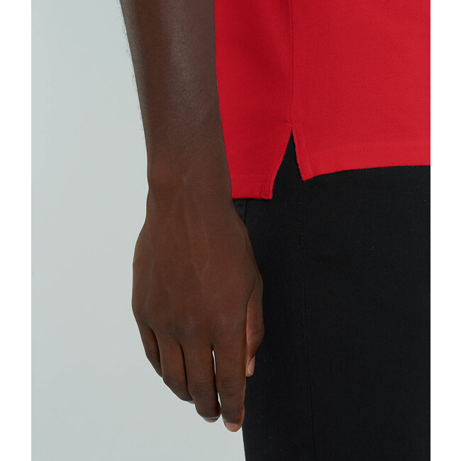 Premium Polo Heren Rood - Extra dik materiaal