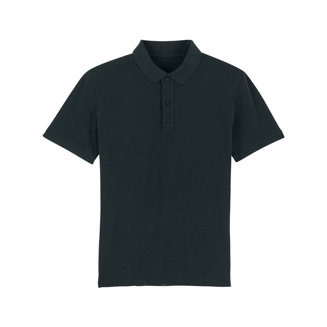 Premium Polo Heren Zwart - Extra dik materiaal