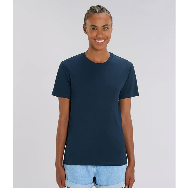 Premium T-shirt Unisex Navy Blauw