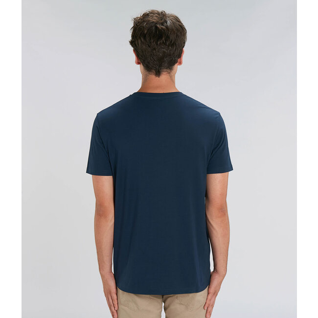 Premium T-shirt Unisex Navy Blauw
