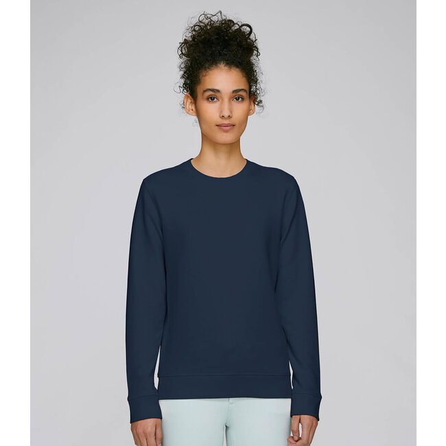 Premium Sweater Unisex Navy Blauw