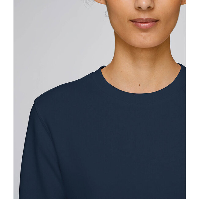 Premium Sweater Unisex Navy Blauw