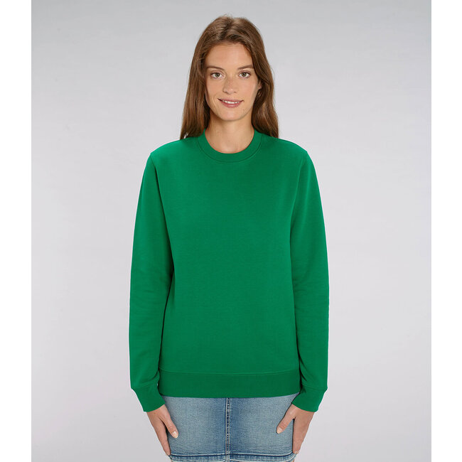 Premium Heavy Sweater Unisex Groen - Extra dik materiaal
