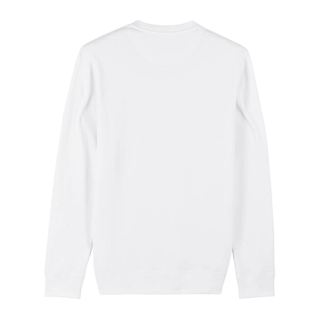 Premium Heavy Sweater Unisex Wit - Extra dik materiaal