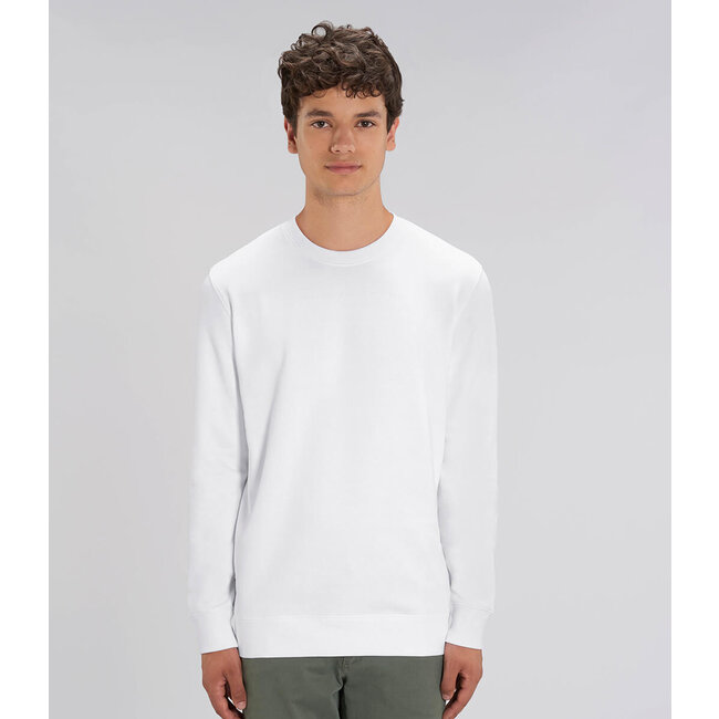 Premium Heavy Sweater Unisex Wit - Extra dik materiaal