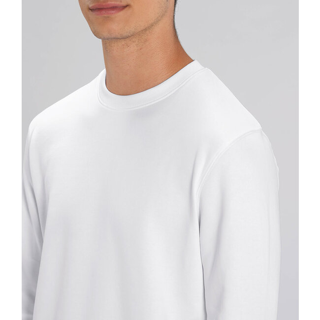 Premium Heavy Sweater Unisex Wit - Extra dik materiaal