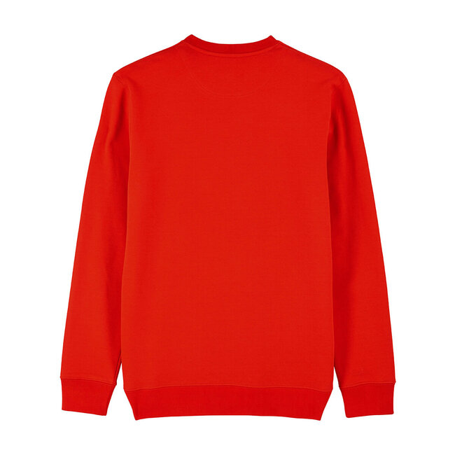 Premium Heavy Sweater Unisex Rood - Extra dik materiaal