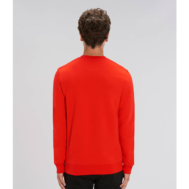 Premium Heavy Sweater Unisex Rood - Extra dik materiaal