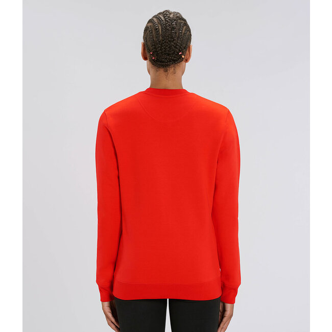 Premium Heavy Sweater Unisex Rood - Extra dik materiaal