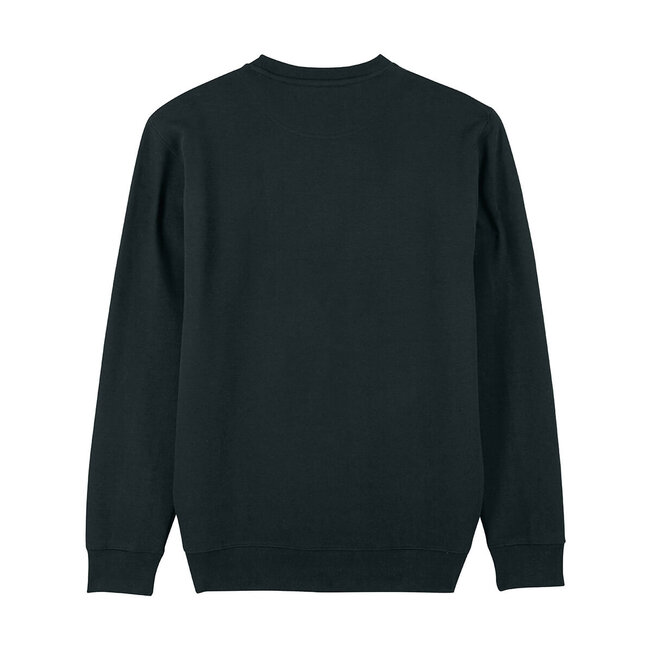 Premium Heavy Sweater Unisex Zwart - Extra dik materiaal