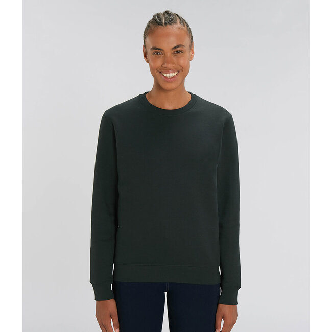 Premium Heavy Sweater Unisex Zwart - Extra dik materiaal