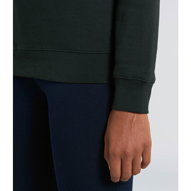 Premium Heavy Sweater Unisex Zwart - Extra dik materiaal