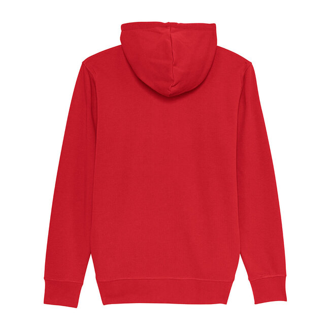 Premium Hoodie Met Rits Unisex Rood