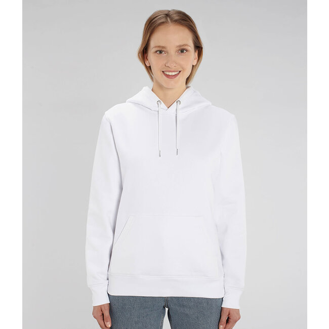 Premium Heavy Hoodie Unisex Wit - Extra dik materiaal