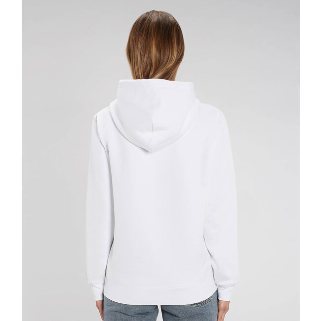Premium Heavy Hoodie Unisex Wit - Extra dik materiaal