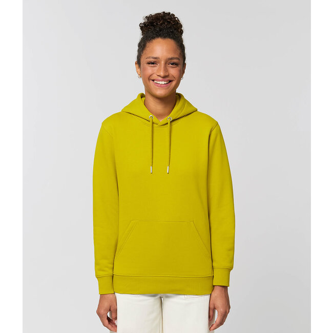 Premium Heavy Hoodie Unisex Geel - Extra dik materiaal