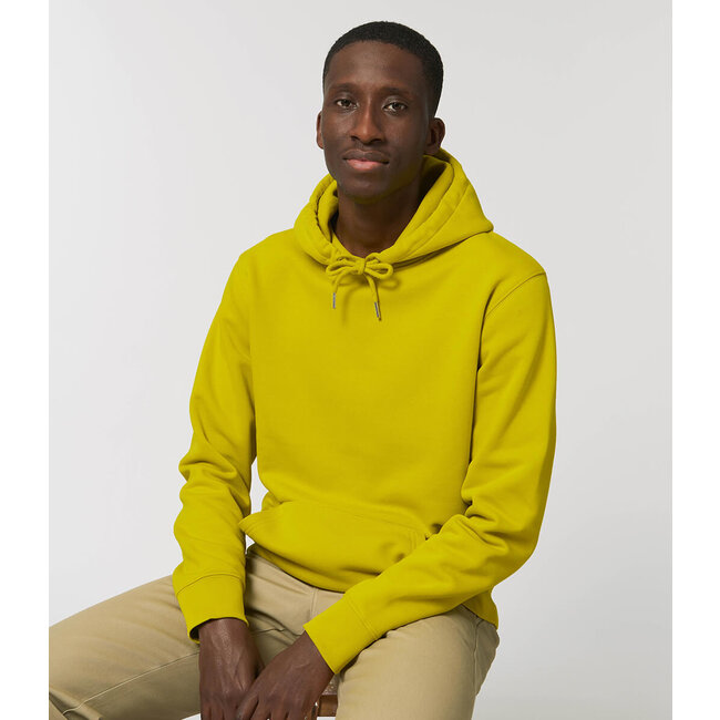 Premium Heavy Hoodie Unisex Geel - Extra dik materiaal