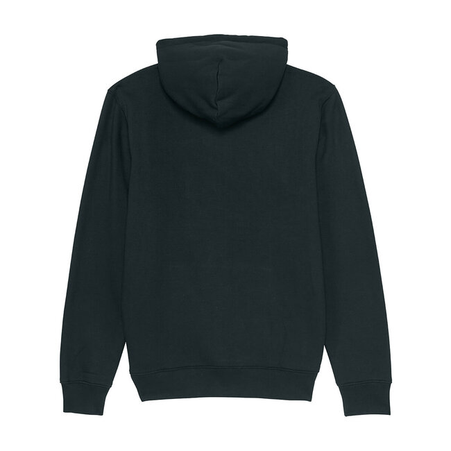 Premium Heavy Hoodie Unisex Zwart - Extra dik materiaal