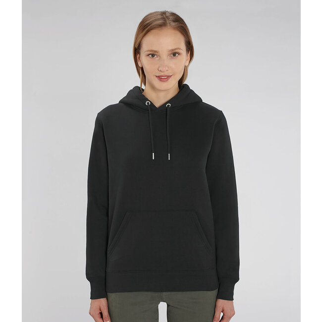 Premium Heavy Hoodie Unisex Zwart - Extra dik materiaal