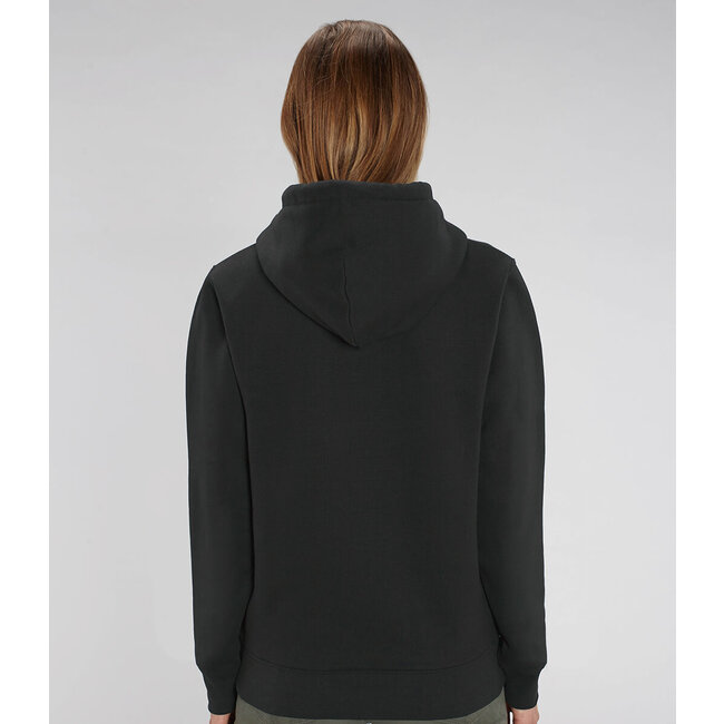 Premium Heavy Hoodie Unisex Zwart - Extra dik materiaal