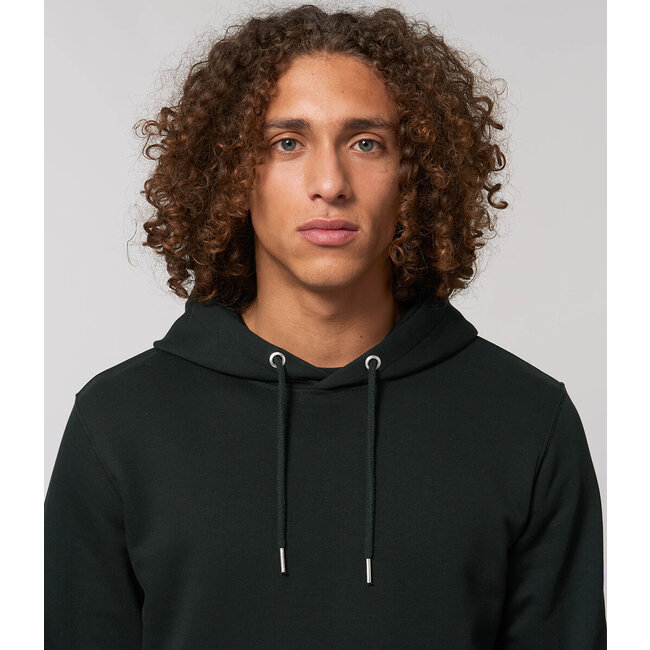 Premium Heavy Hoodie Unisex Zwart - Extra dik materiaal