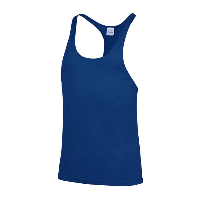 Basic tank top sport heren blauw
