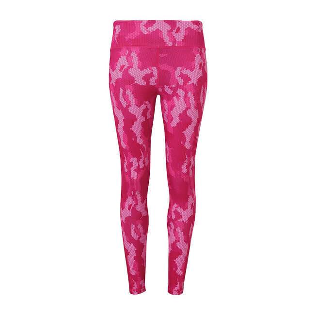 Premium camo legging sport dames roze