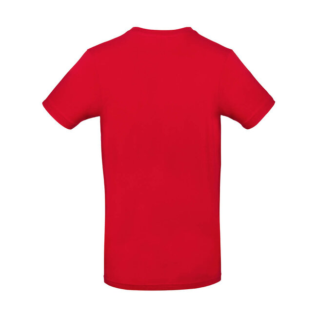 Basic t-shirt heren rood
