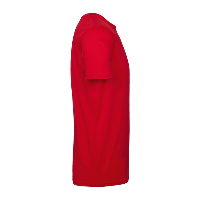 Basic t-shirt heren rood