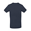 Basic T-shirt heren navy blauw