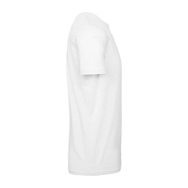 Basic t-shirt heren wit