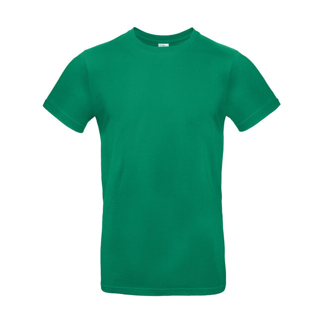 Basic t-shirt heren groen
